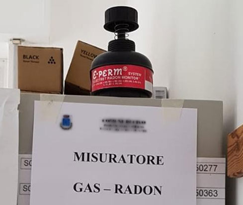 Misurazione del Radon in Campania